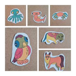 Stay Weird Sticker Collection