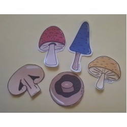 Mushroom Stickers